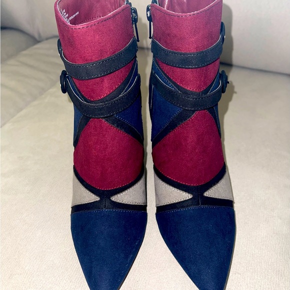 BOOTIES, ADLER, NAVY MULTI COLOR. - Picture 2 of 4